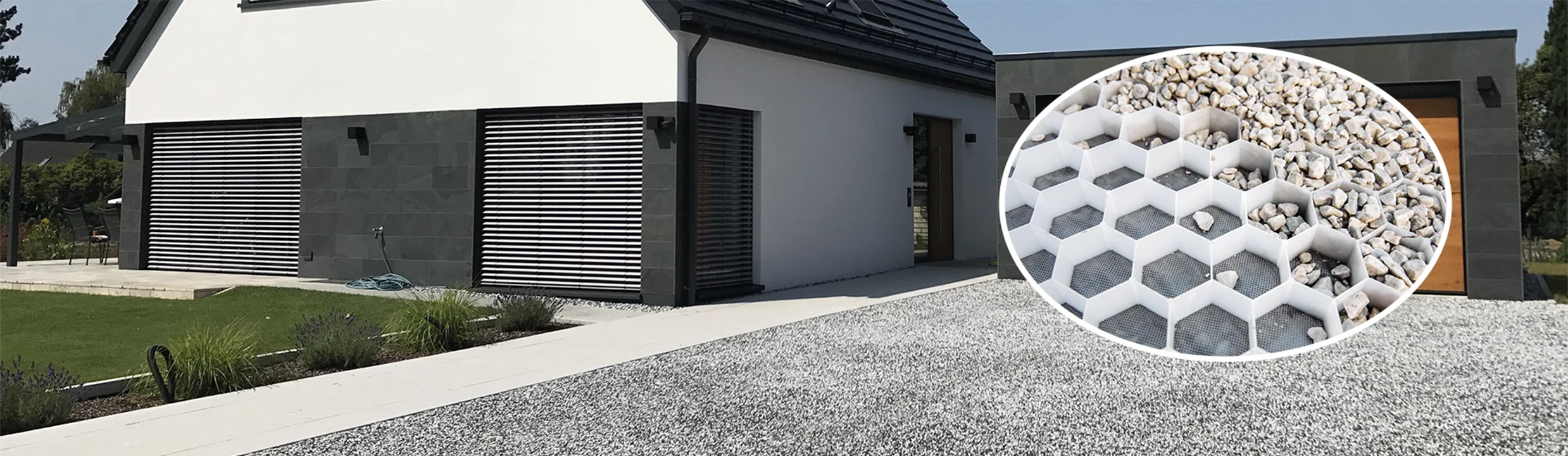 ACO Gravel
Dalle de stabilisation de graviers