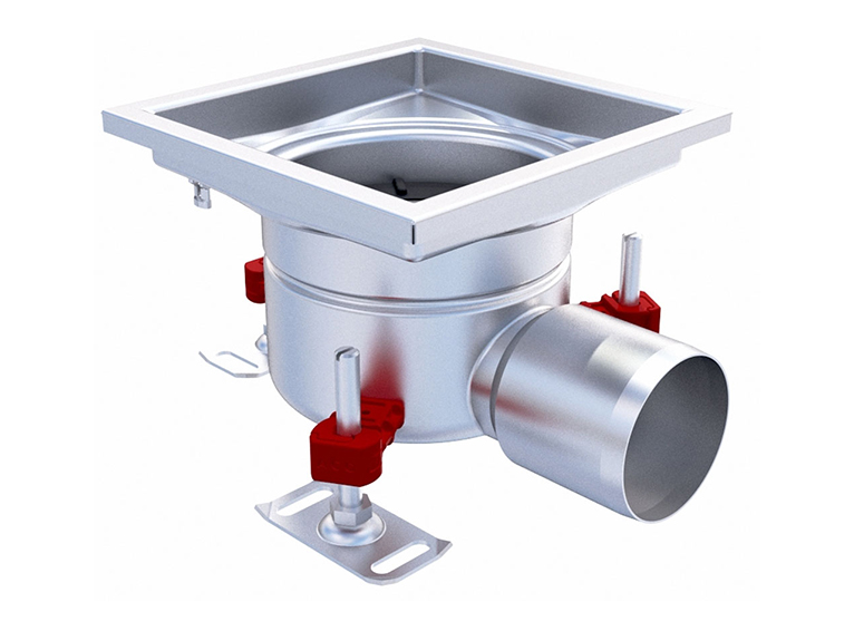 ACO Hygisol, siphons avec grilles séparées