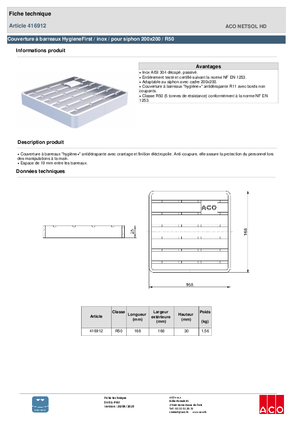 416912_GRILLE_BARREAUX_168X168_E25_BP25_-_R50_INOX_304_ELECTRO_-_ANTIDERAPANT.pdf