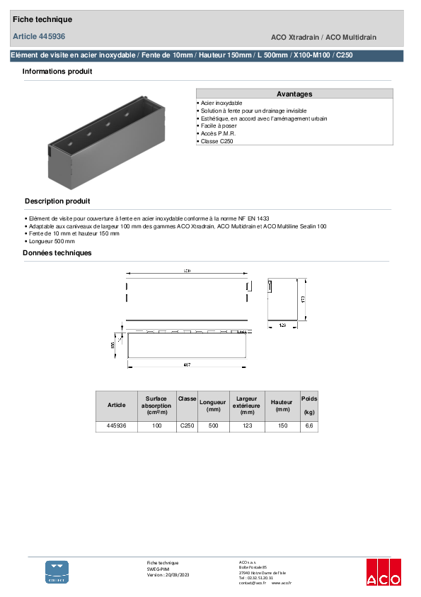 445936_ELEMENT_DE_VISITE_-_100_-_SIMPLE_FENTE_DE_10MM__LONGUEUR_500MM_-_HAUT_150MM_-_ACIER_INOX_-_C250.pdf