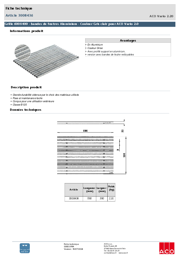 3008436_Grille_600X400_-_bandes_de_feutres_Aluminium_-_Couleur_Gris_clair_pour_ACO_Vario_2.0.pdf