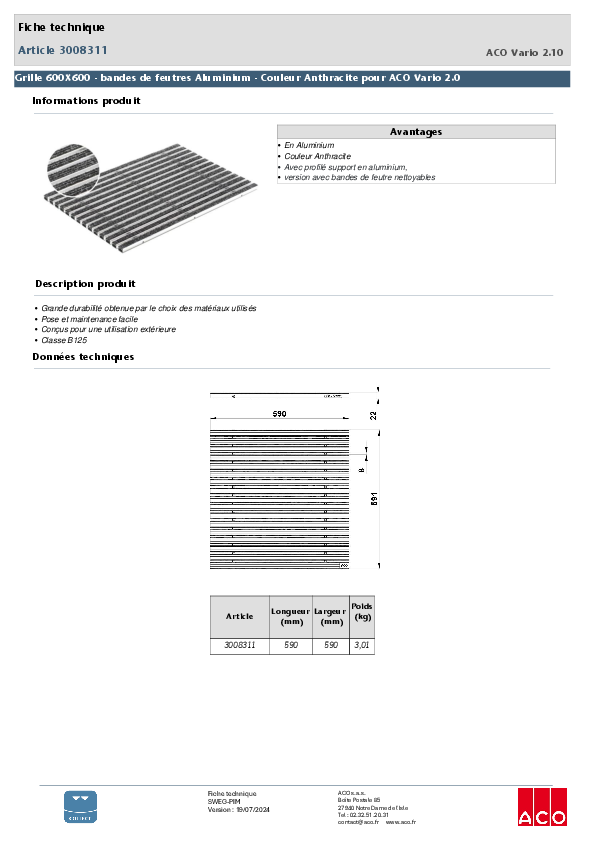 3008311_Grille_600X600_-_bandes_de_feutres_Aluminium_-_Couleur_Anthracite_pour_ACO_Vario_2.0.pdf