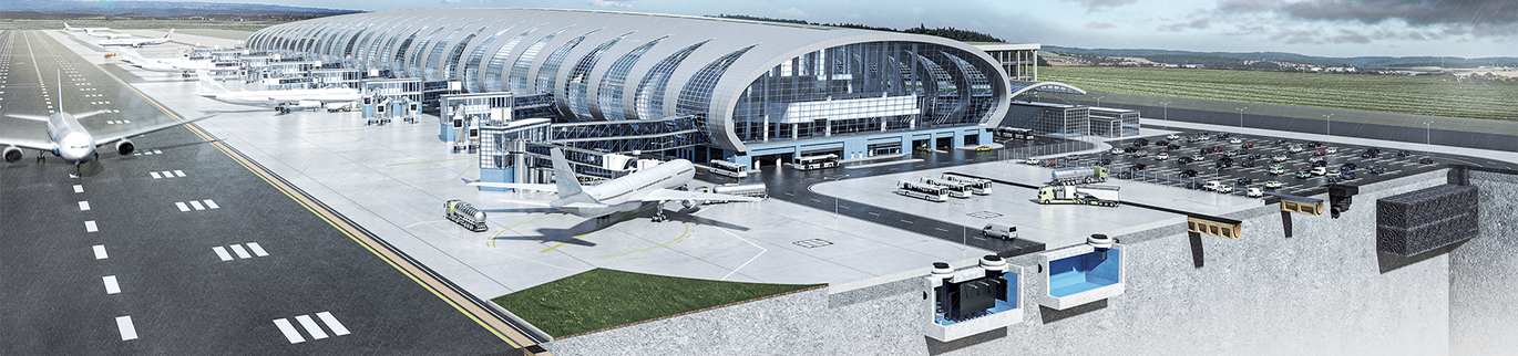 Solutions ACO pour les aéroports Solutions ACO pour les aéroports