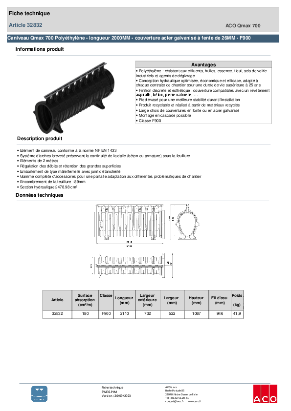 32832_CANIVEAU_QMAX_700_2000MM_EN_POLYETHYLENE_-_F900__COUVERTURE_ACIER_GALVANISE_-_FENTEáDEá26MM.pdf