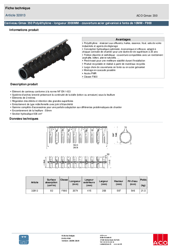 32813_CANIVEAU_QMAX_350_2000MM_EN_POLYETHYLENE_-_F900__COUVERTURE_ACIER_GALVANISE_-_FENTE_DE_10MM.pdf