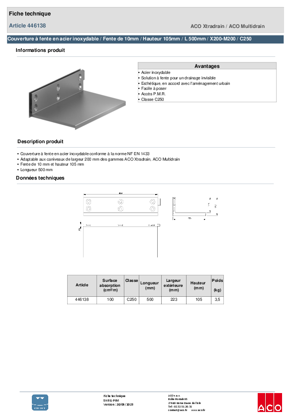 446138_COUVERTURE_A_FENTE_-_200_-_SIMPLE_FENTE_DE_10MM__LONGUEUR_500MM_-_HAUT_105MM_-_ACIER_INOX_-_C250.pdf