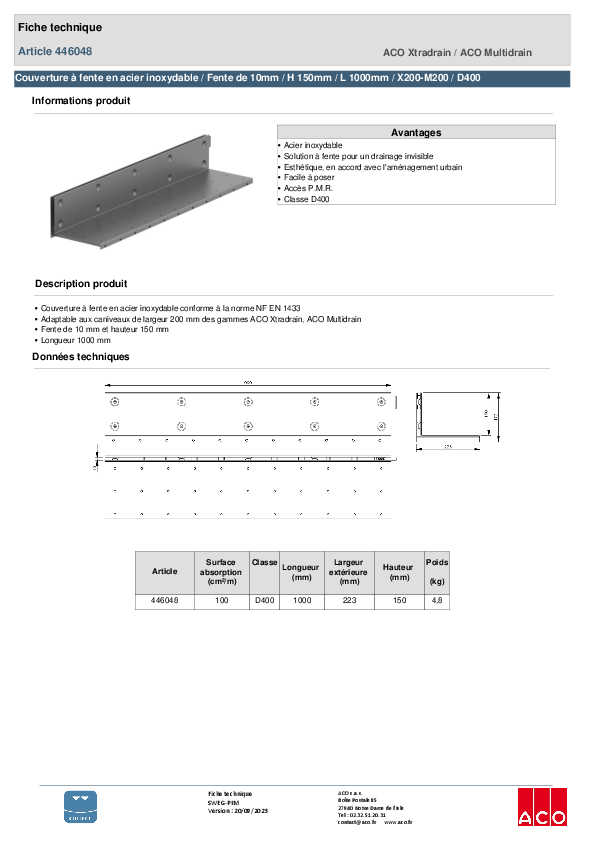 446048_COUVERTURE_A_FENTE_-_200_-_SIMPLE_FENTE_DE_10MM__LONGUEUR_1000MM_-_HAUT_150MM_-_ACIER_INOX_-_D400.pdf