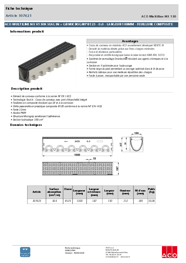 307623_ACO_MULTILINE_NX_V150K_SEAL_IN___GR_MICROGRIP_B125_0.0_-_LARGEUR_150MM_-_FEUILLURE_COMPOSITE.pdf
