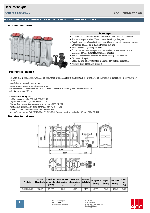 3555.66.00_SEP_GRAISSE_-_ACO_LIPUSMART-P-OD_-_PE_-_TN5_5_COLONNE_DE_VIDANGE.pdf