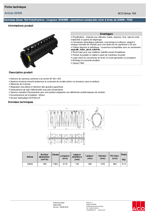 32935_CANIVEAU_QMAX_700_2000MM_EN_POLYETHYLENE_-_F900__COUVERTURE_COMPOSITE_NOIRE_-_FENTE_DE_25MM.pdf