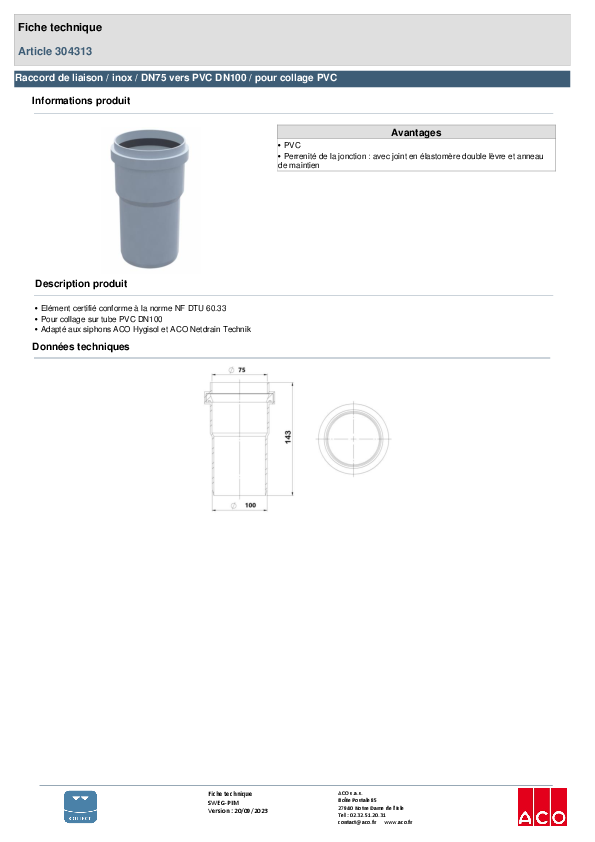 304313_RACCORD_DE_LIAISON_-_INOX_-_DN75_VERS_PVC_DN100_POUR_COLLAGE_PVC.pdf