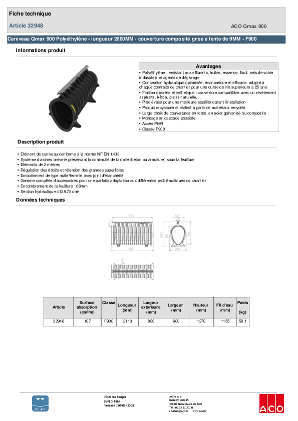 32948_CANIVEAU_QMAX_900_2000MM_EN_POLYETHYLENE_-_F900__COUVERTURE_COMPOSITE_GRISE_-_FENTE_DE_9MM.pdf