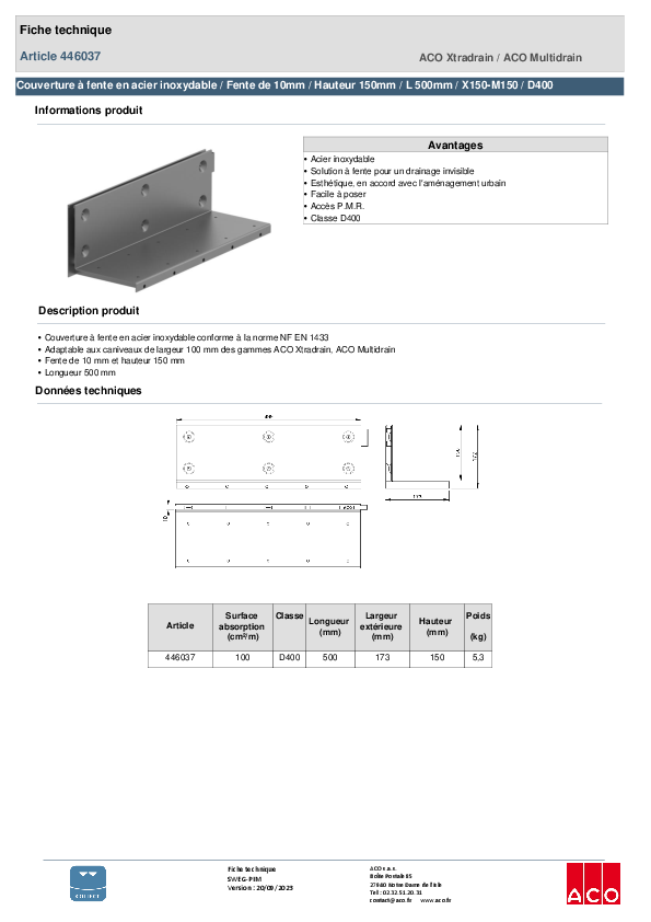 446037_COUVERTURE_A_FENTE_-_150_-_SIMPLE_FENTE_DE_10MM__LONGUEUR_500MM_-_HAUT_150MM_-_ACIER_INOX_-_D400.pdf