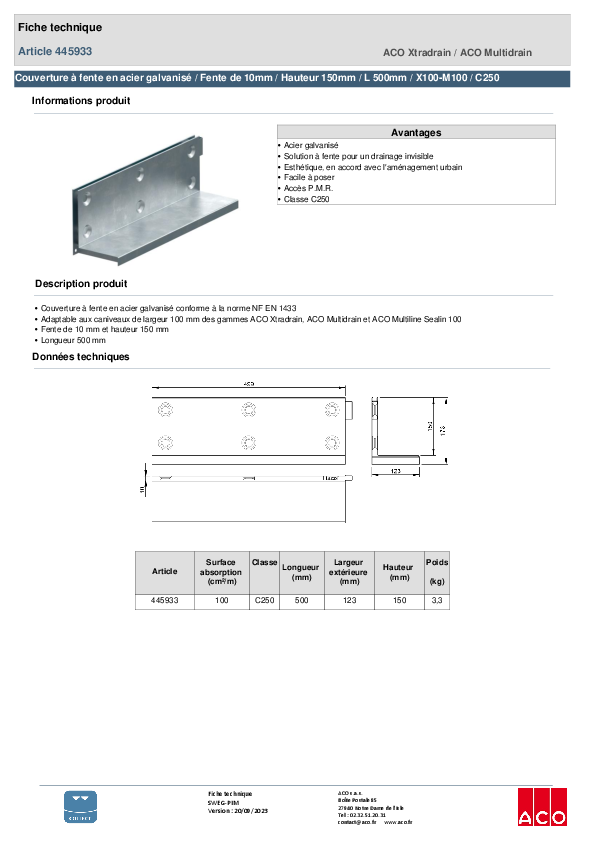 445933_COUVERTURE_A_FENTE_-_100_-_SIMPLE_FENTE_DE_10MM__LONGUEUR_500MM_-_HAUT_150MM_-_ACIER_GALVA_-_C250.pdf