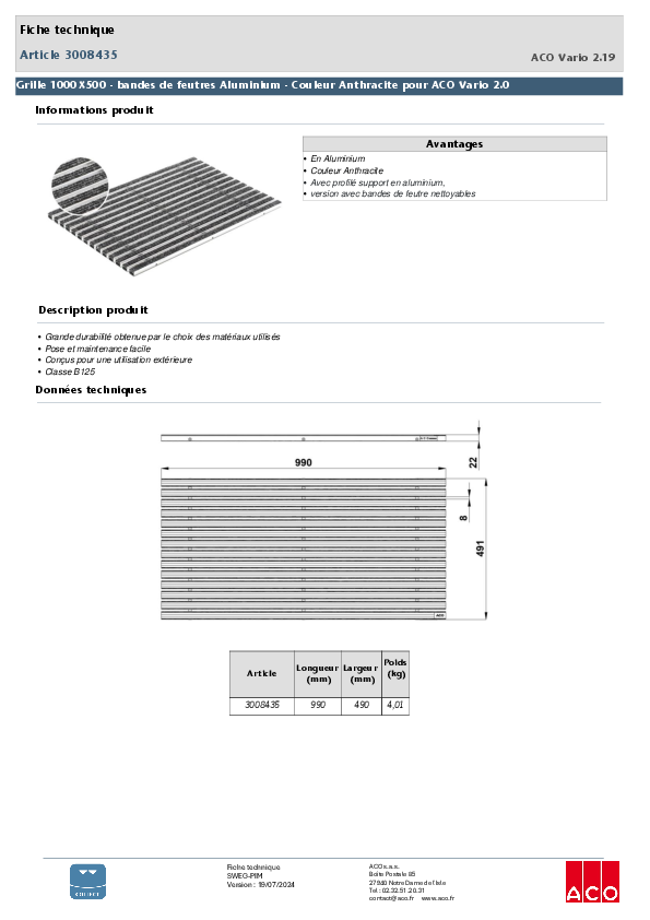 3008435_Grille_1000X500_-_bandes_de_feutres_Aluminium_-_Couleur_Anthracite_pour_ACO_Vario_2.0.pdf
