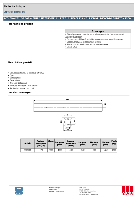 R30RFUE_ACO_POWERSLOT_30R_A_FENTE_INTERROMPUE_-_TYPE_I_SURFACE_PLANE_-_F30MM_-_L4000MM_EN_BETON_F900.pdf