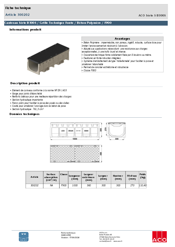300202_ACO_DRAIN_B300S-0.0_SANS_PENTE_AVEC_PLAQUE_TECHNIQUE_FONTE_F900.pdf