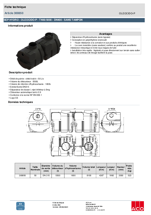 300850_-_SEP_HYDROCARBURES_-_Oleocido_P_-_TN_50-5000_-_EN_PE_-_SANS_BYPASS_TN_50.pdf