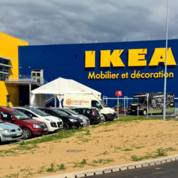 Parking du Magasin IKEA Mulhouse
