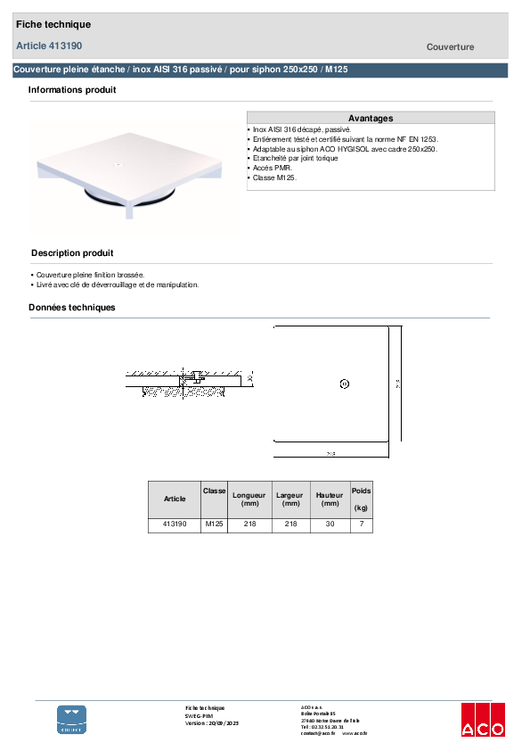 413190_COUVERTURE_PLEINE_ETANCHE_-_INOX_AISI_316_PASSIVE_POUR_SIPHON_250X250_-_H25_-_M125.pdf