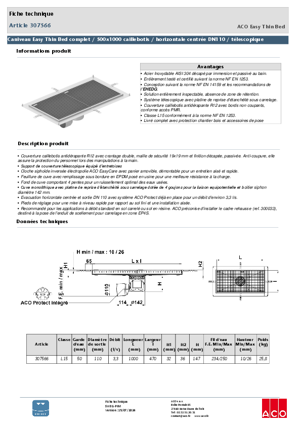 307566_CANIVEAU_EASY_THIN_BED__COMPLET_-_CAILLEBOTIS_-_500X1000_-_HORIZ_DN_142-110_-_TELE_-_PLATINE.pdf