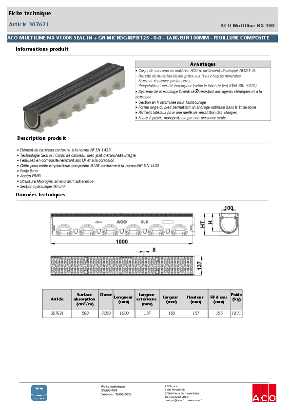 307621_ACO_MULTILINE_NX_V100K_SEAL_IN___GR_MICROGRIP_B125_0.0_-_LARGEUR_100MM_-_FEUILLURE_COMPOSITE.pdf