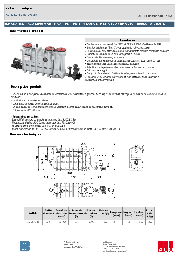 3558.76.42_SEP_GRAISSE_-_ACO_LIPUSMART-P-OA_-_PE_-_TN8_5_VIDANGE_-_NETTOYEUR_HP_AUTO_-_HUBLOT_DROITE.pdf