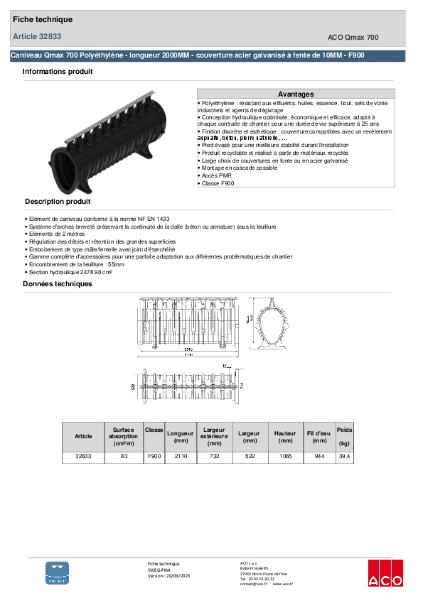 32833_CANIVEAU_QMAX_700_2000MM_EN_POLYETHYLENE_-_F900__COUVERTURE_ACIER_GALVANISE_-_FENTE_DE_10MM.pdf