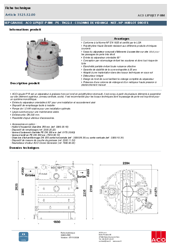 3525.52.00_SEP_GRAISSE_-_ACO_LIPUJET-P-RM_-_PE_-_TN22.5_COLONNE_DE_VIDANGE_-_NETTOYEUR_HP_-HUBLOT_A_DROITE.pdf