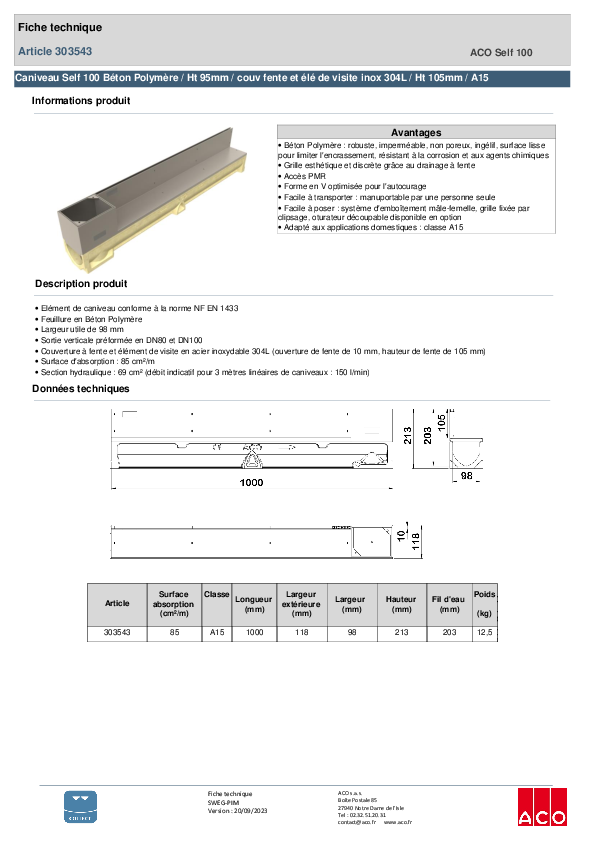 303543_ACO_SELF_100_BP_HAUTEUR_95MM_COUVERTURE_A_FENTE-ET_ELEMENT_DE_VISITE_INOX304L_H105MM_FENTE10MM_A15.pdf