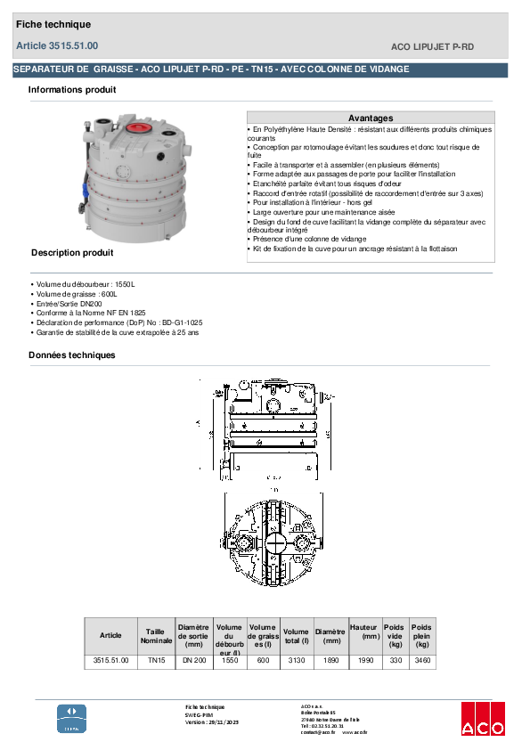 3515.51.00_SEP_GRAISSE_-_ACO_LIPUJET-P-RD_-_PE_-_TN15_COLONNE_DE_VIDANGE.pdf