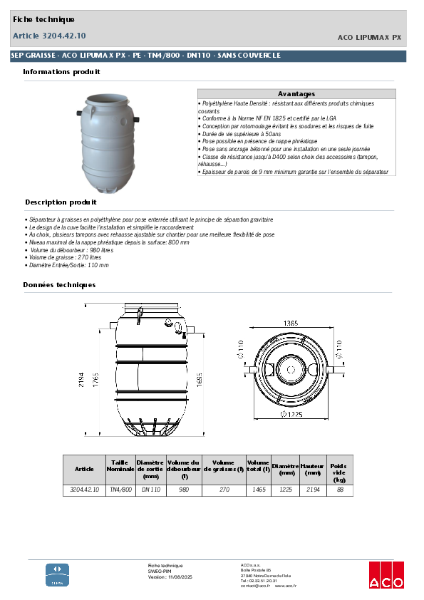 3204.42.10_SEP_GRAISSE_-_ACO_LIPUMAX_P-X_-_PE_-_TN4800_DN100_-_SANS_COUVERCLE.pdf