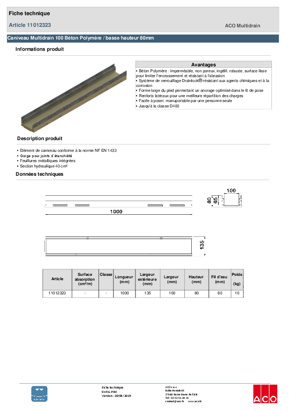 11012323_ACO_MULTIDRAIN100_BP__BASSE_HAUTEUR_80MM.pdf
