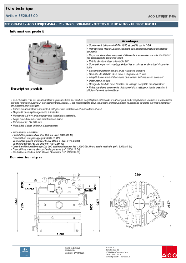 3520.53.00_SEP_GRAISSE_-_ACO_LIPUJET-P-RA_-_PE_-_TN20_VIDANGE_-_NETTOYEUR_HP_AUTO_-_HUBLOT_A_DROITE.pdf