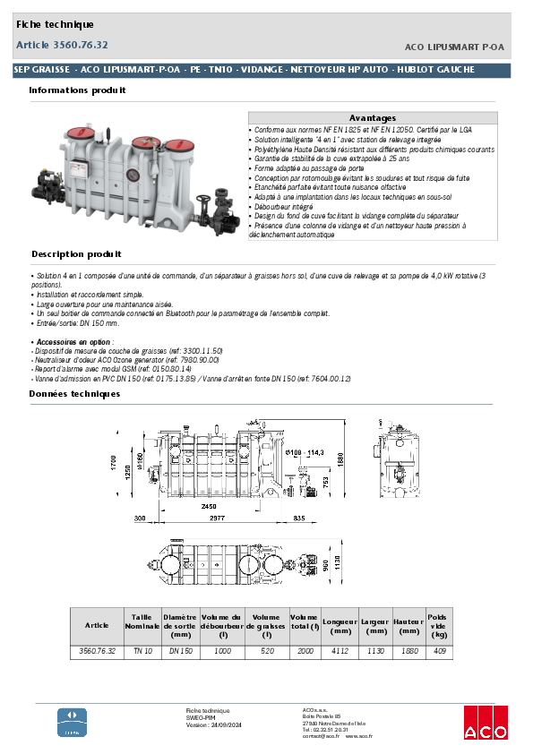 3560.76.32_SEP_GRAISSE_ACO_LIPUSMART-P-OA_-_PE_-_TN10_VIDANGE_-_NETTOYEUR_HP_AUTO_-_HUBLOT_GAUCHE.pdf