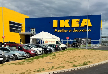 Parking du Magasin IKEA Mulhouse