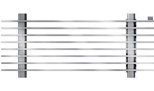 Grille à Barreaux Longitudinaux