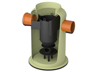 Décanteur Hydrodynamique à effet Vortex